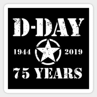 D-Day 75 Year Anniversary Magnet